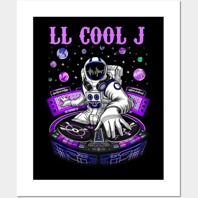 LL COOL J RAPPER Wall Art by Tronjoannn-maha asyik 